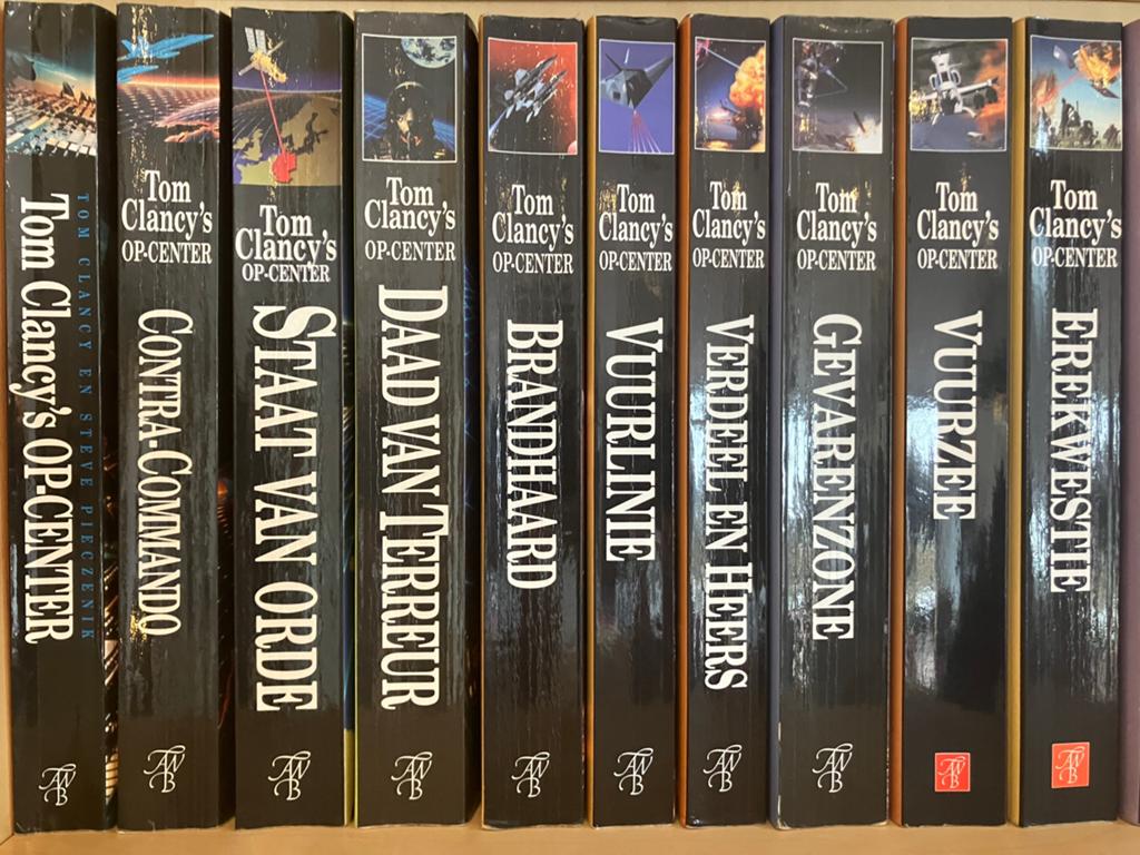 Te koop: Tom Clancy’s Op-Center serie (compleet), Ophalen of Verzenden, Gelezen, Nederland