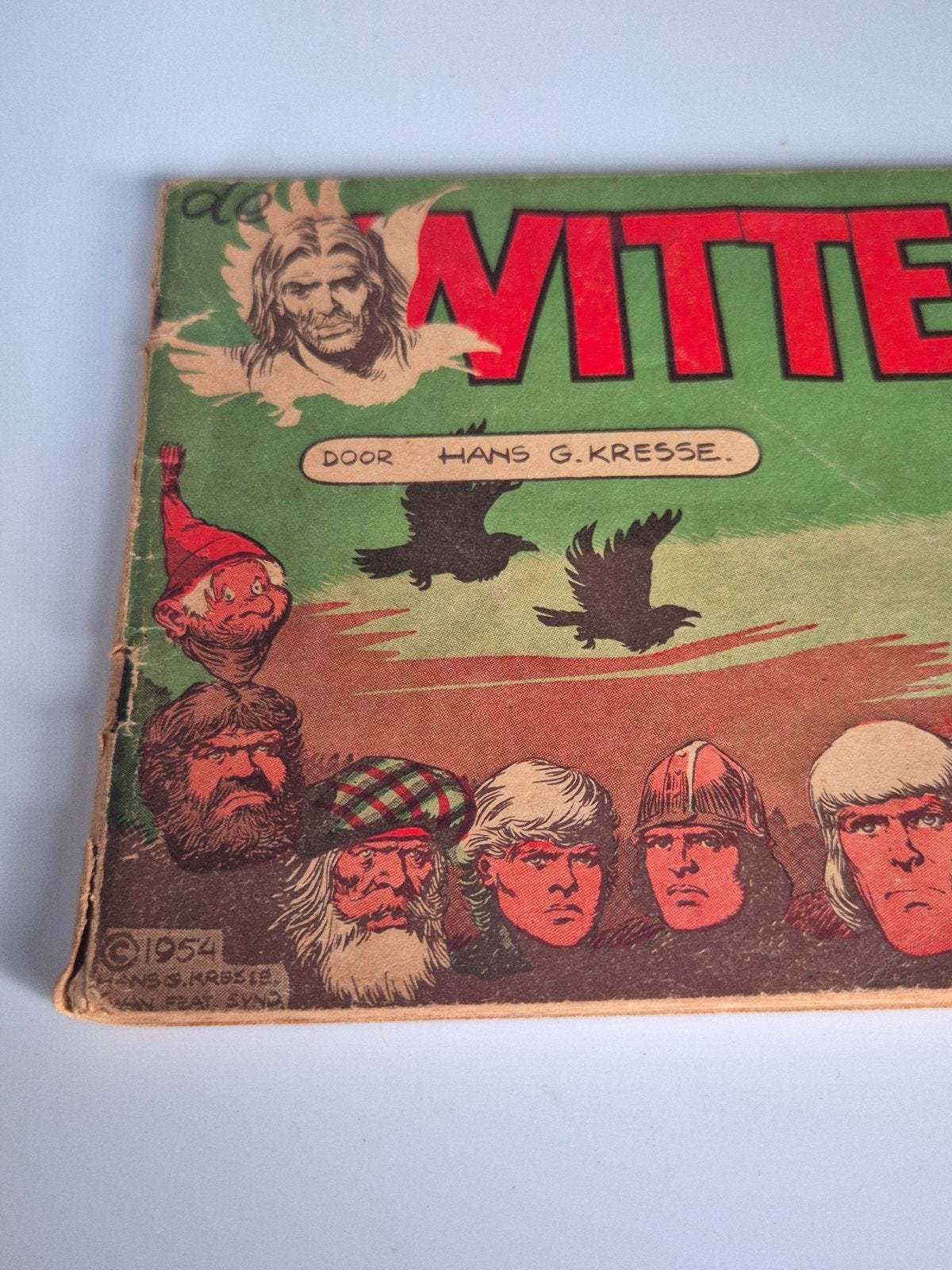 De Witte Raaf - Eric de Noorman door Hans G. Kresse (1954), Eén stripboek, Ophalen of Verzenden, Gelezen