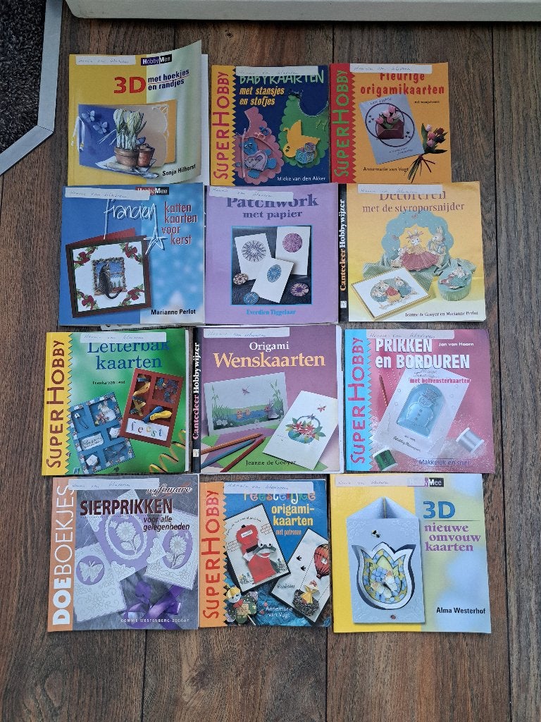 Doeboekjes knutselboekjes kaarten maken, geldcadeautjes, Ophalen of Verzenden, Gelezen, Overige onderwerpen, Geschikt voor kinderen