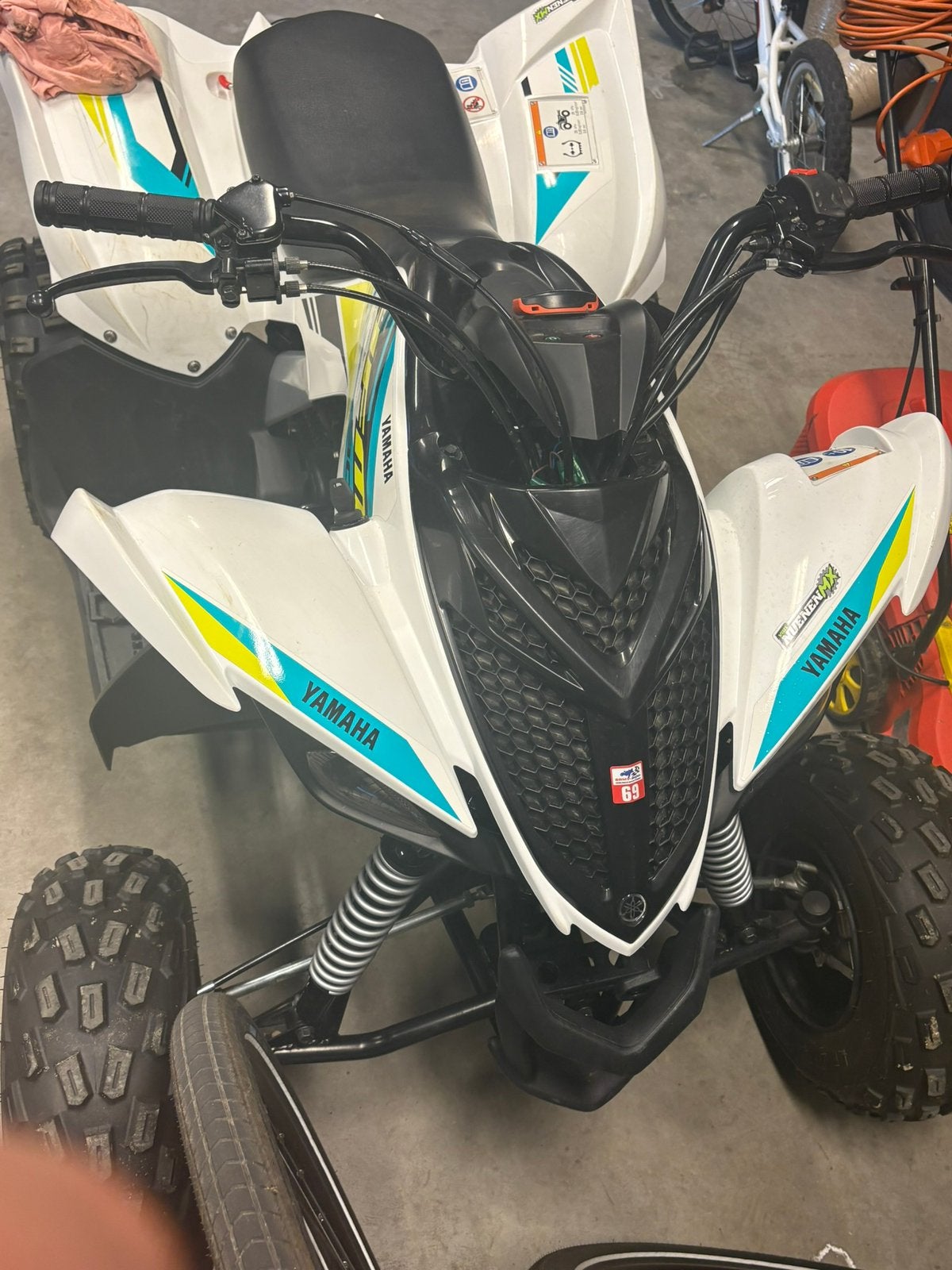 Quad Yamaha 90 yfm, Motoren, Quads en Trikes, 90 cc, 11 kW of minder, 1 cilinder