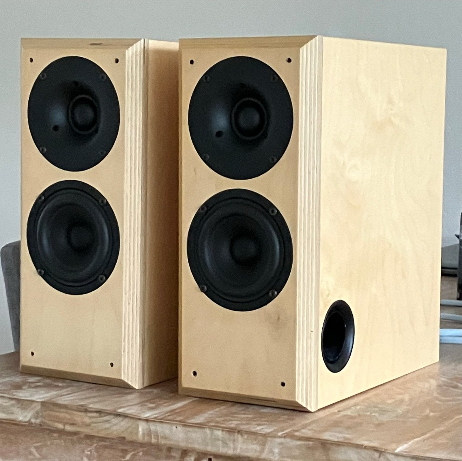 Wavecor Micro Block MK2  Uniek op Marktplaats, Gebruikt, 60 tot 120 watt, Front, Rear of Stereo speakers, Ophalen