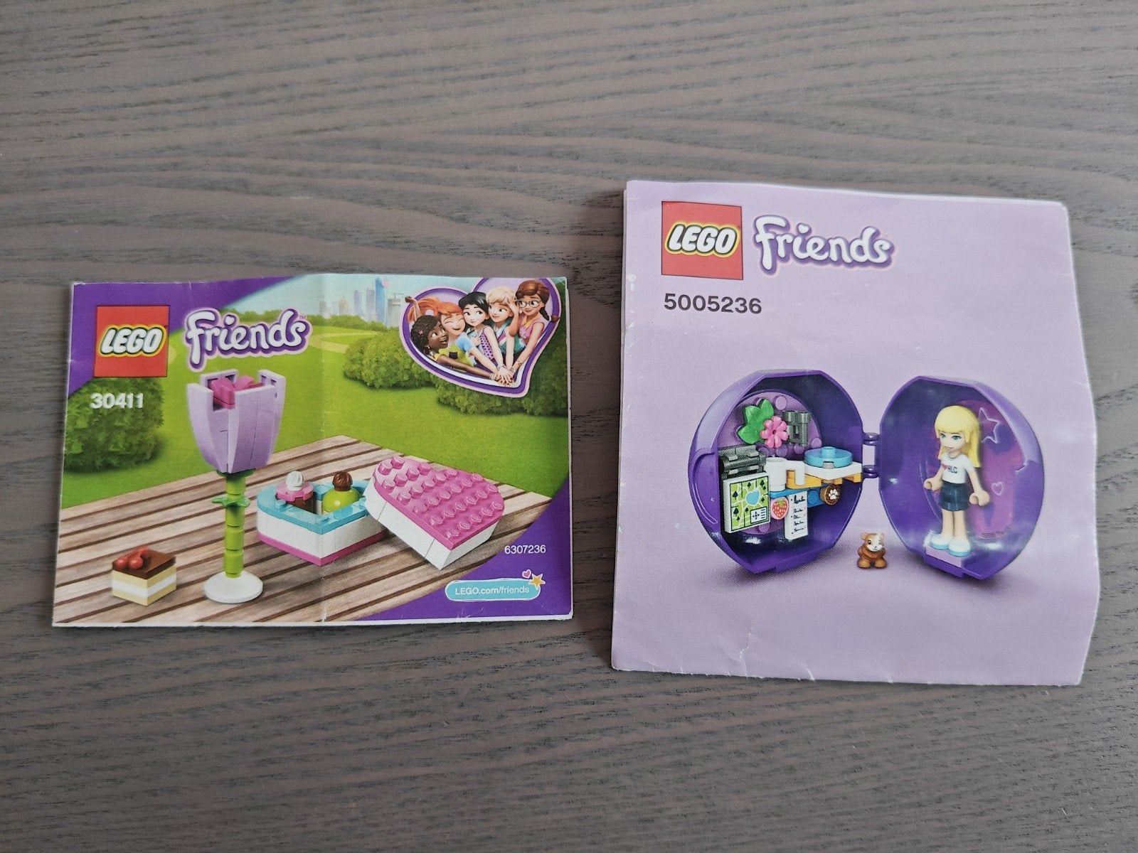 LEGO Friends bonbondoosje en Clubhuispod, Lego, Friends, Ophalen of Verzenden, Complete set