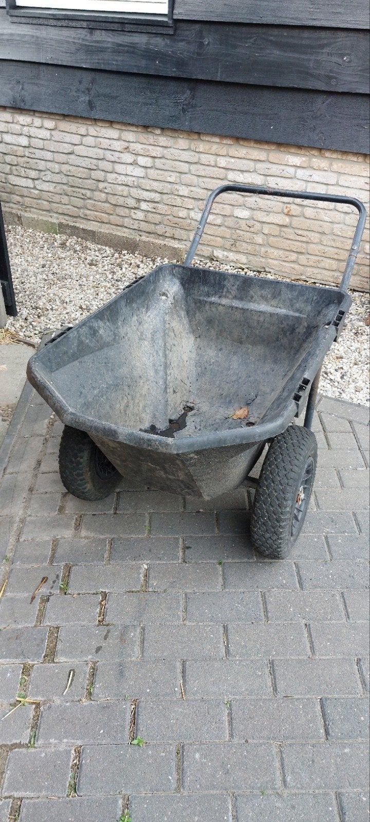 Kruiwagen 2 wielen, Ophalen