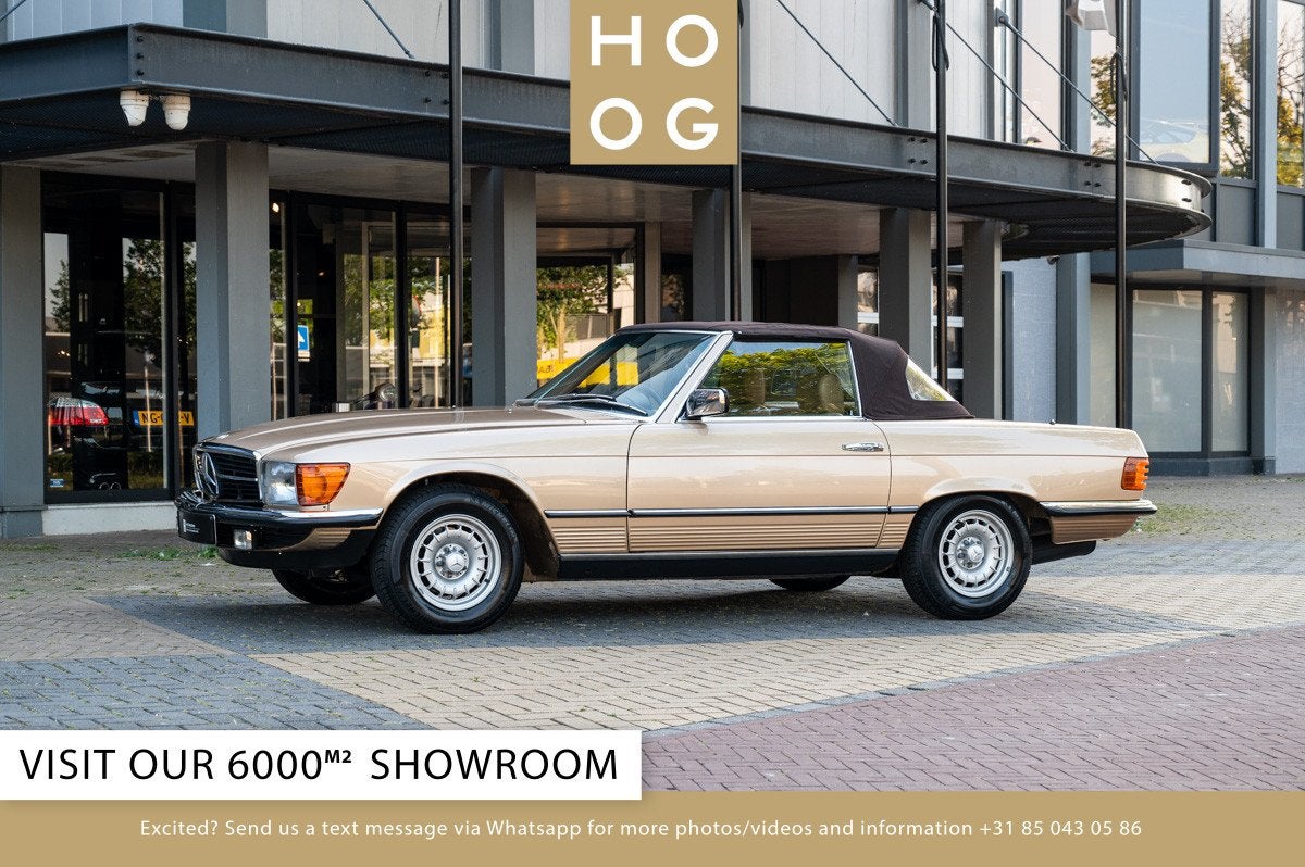 Mercedes-Benz SL-Klasse SL 380 R107 (bj 1985, automaat), Automaat, Gebruikt, 8 cilinders, Overige kleuren