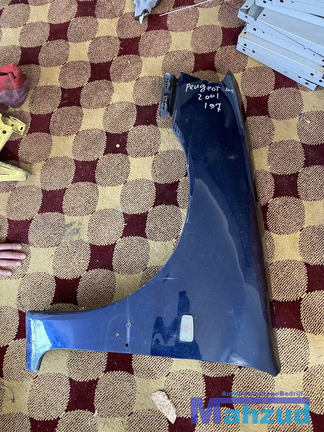 Peugeot 106 linker voor scherm zijscherm blauw KPMD, Info@fabrikant.eu, Ophalen of Verzenden, Fabrikant BV, Gebruikt