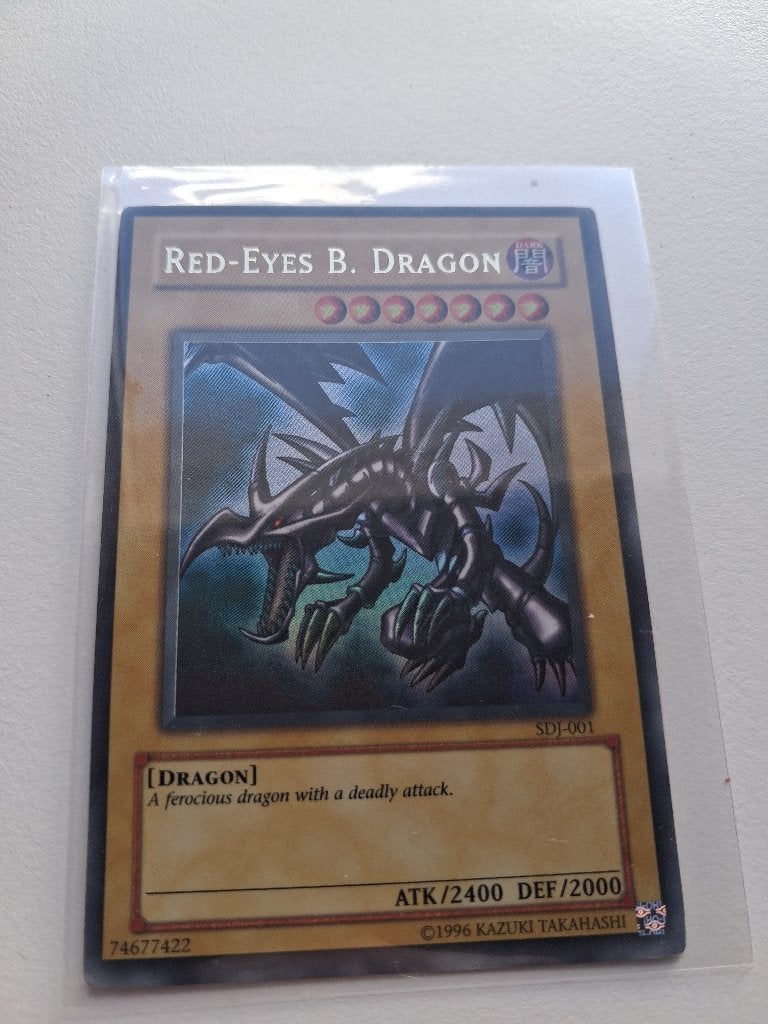 Red-Eyes B. Dragon SDJ-001 74677422, Ophalen of Verzenden, Zo goed als nieuw