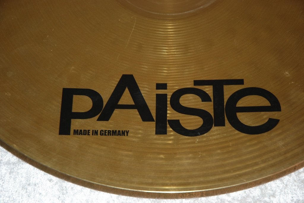 Paiste 101 crash bekken 970gr 16 inch  <26261183>, Gebruikt, ., Drums of Percussie, Ophalen of Verzenden