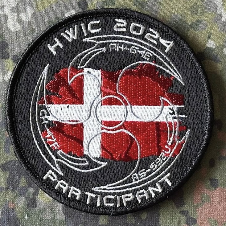 Patch RNLAF 298 300 301 SQN HWIC 2024, Verzenden, Luchtmacht, Nederland, Embleem of Badge