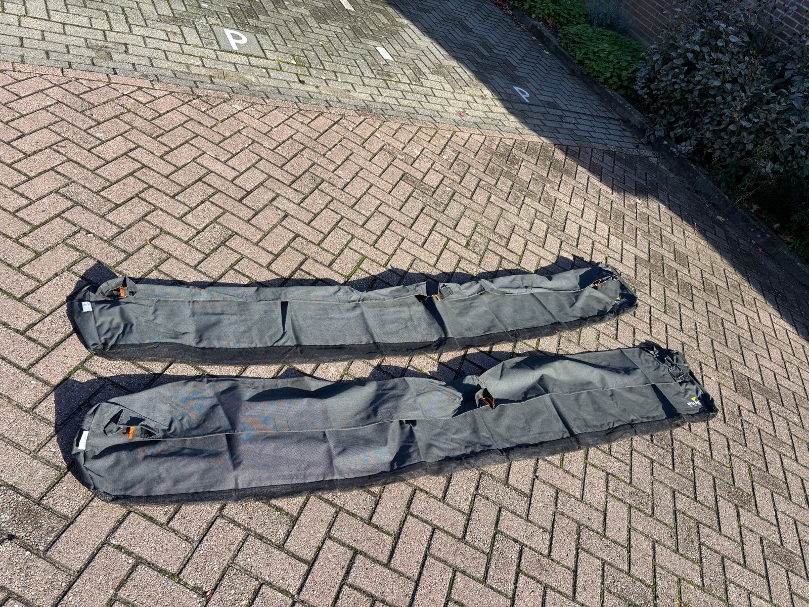 2x Nesling Beschermhoes Harmonicadoek 290cm, Ophalen of Verzenden, Zo goed als nieuw