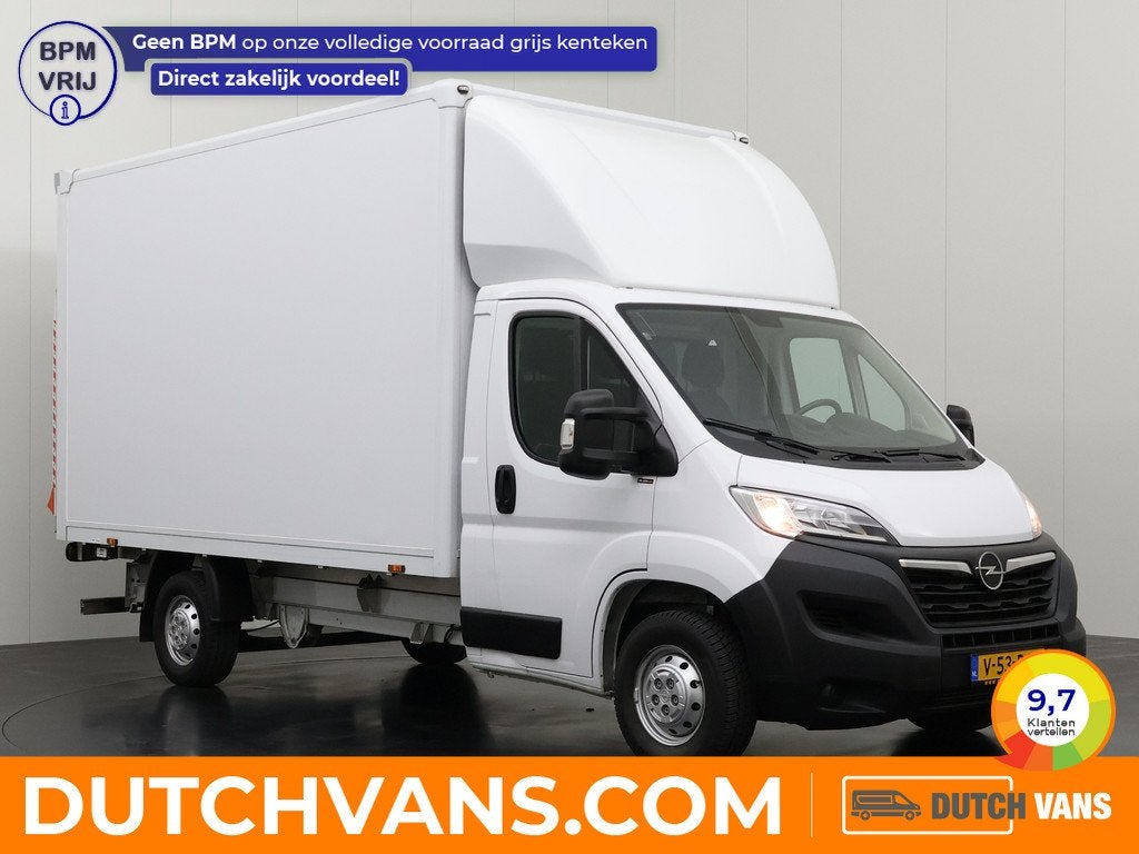 Opel Movano 140PK Bakwagen+Laadklep | Multimedia | CAmera |, Auto's, Bestelauto's, Voorwielaandrijving, Stof, Gebruikt, 2500 kg