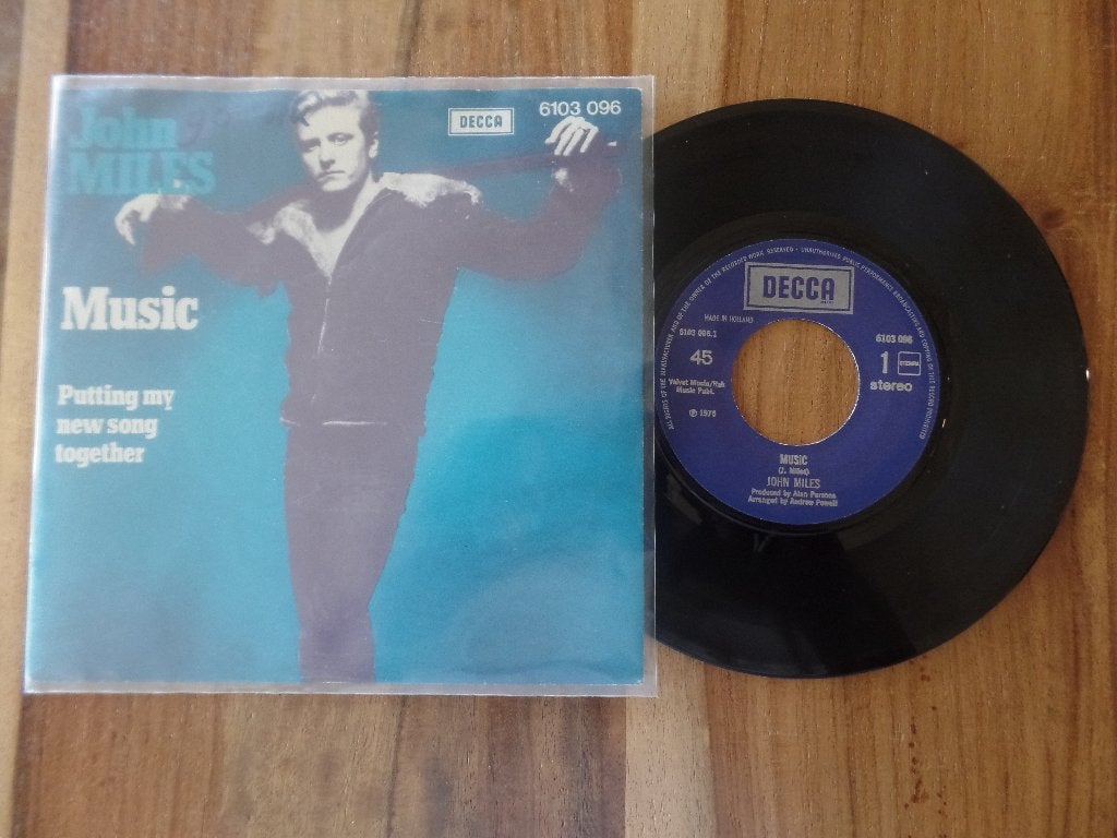 single  John Miles - Music, Ophalen of Verzenden, Gebruikt, 7 inch, Rock en Metal