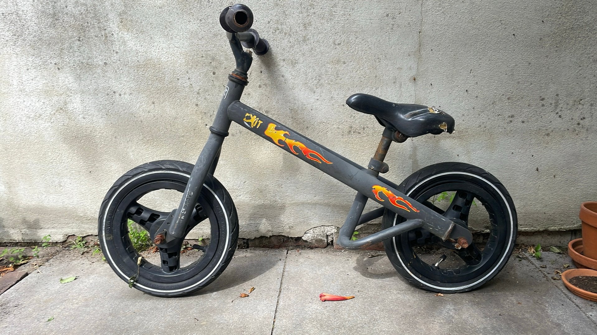 Stoer loopfietsje, Ophalen, Gebruikt, Minder dan 16 inch