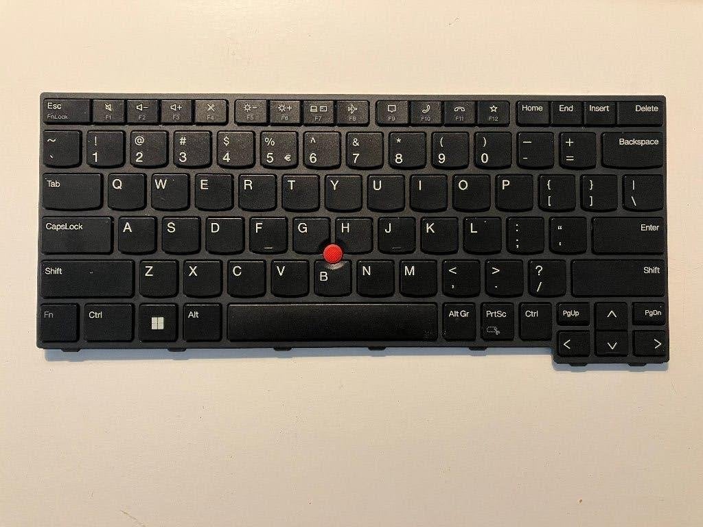 Thinkpad T14 gen4 QWERTY toetsenbord, Ophalen of Verzenden, Qwerty, Gebruikt, Lenovo ThinkPad
