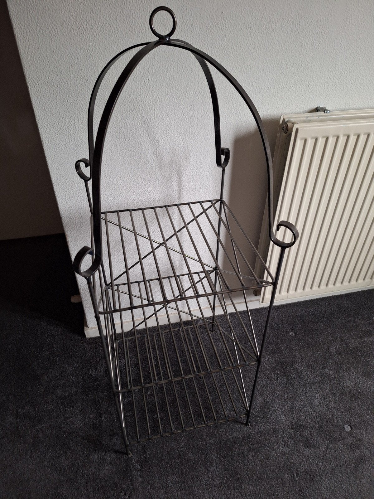 Metalen rek met 3 lagen - Decoratief en functioneel, Ophalen, Gebruikt
