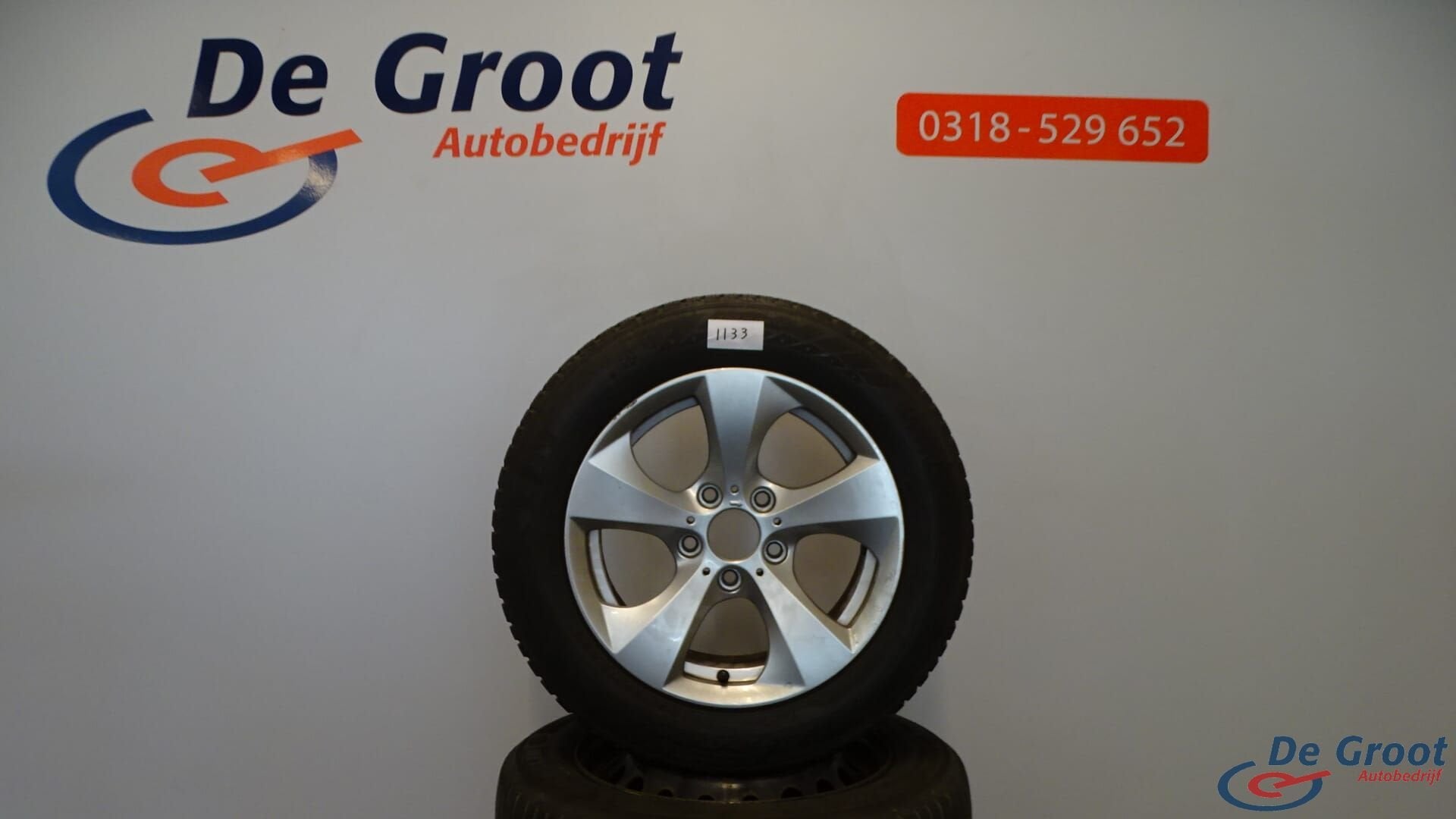Winterbanden/ winterwielen 205/60/16 BMW 320, Ophalen, Gebruikt, -, Banden en Velgen