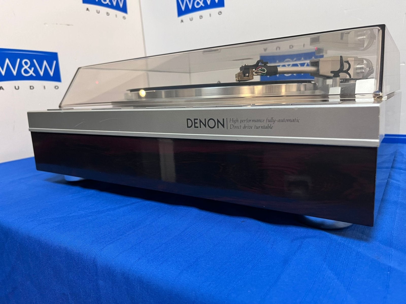 Denon DP-47F Volautomatische Draaitafel (zie tekst), Gebruikt, Automatisch, ., .