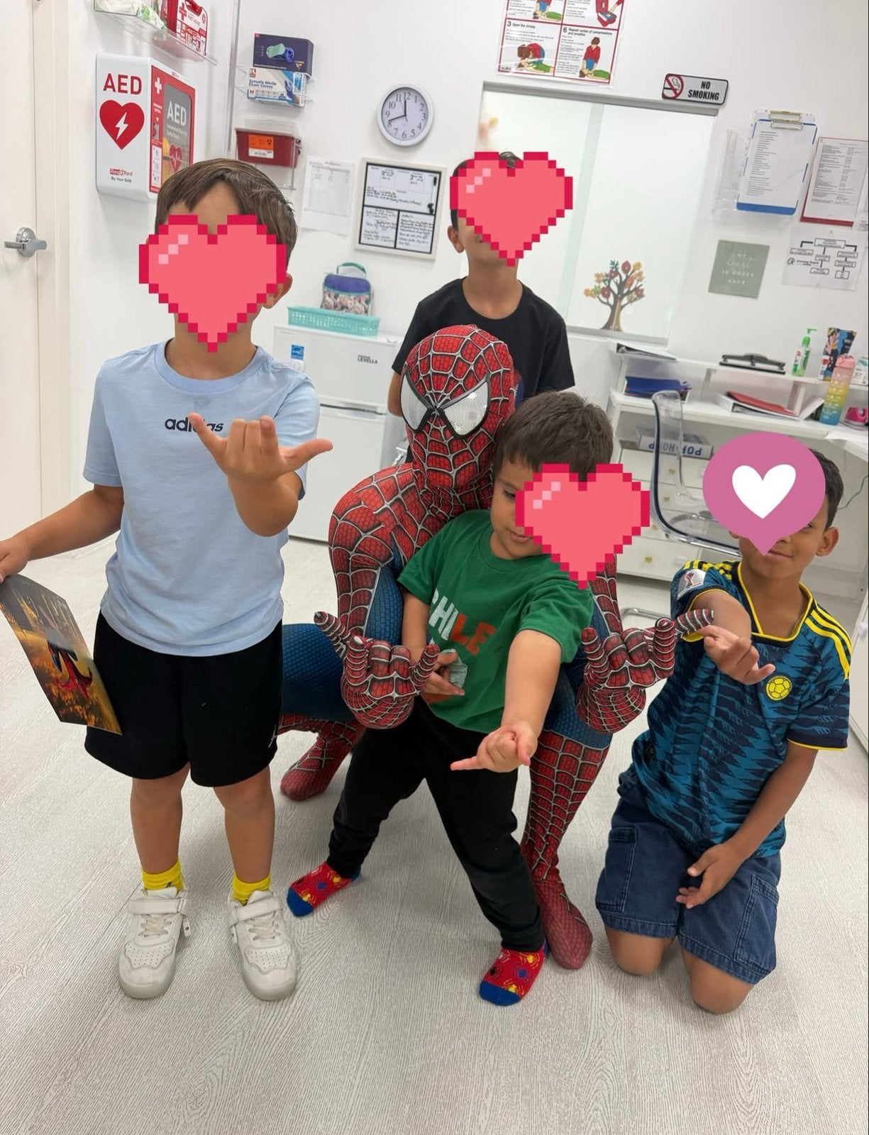 Spiderman voor feestjes of evenementen, Ophalen of Verzenden, Zo goed als nieuw