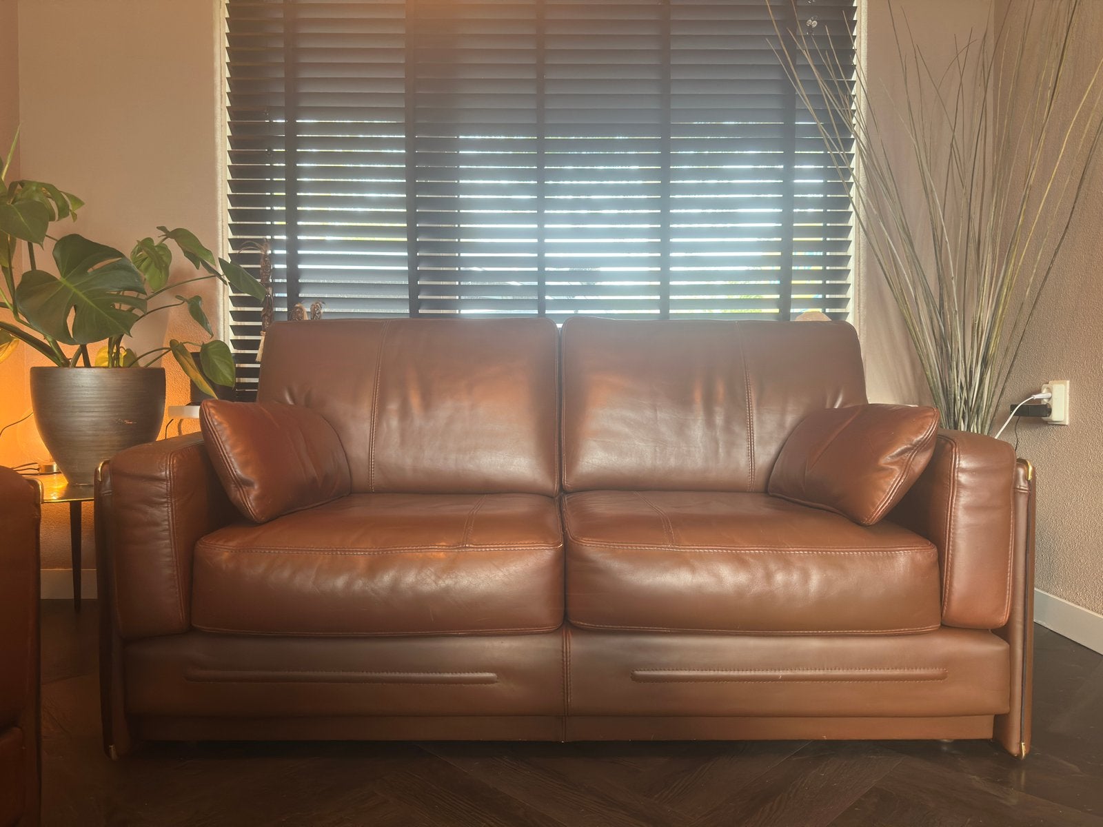 Baxter arcon by marco milisich sofa en fauteuil, Ophalen, Zo goed als nieuw, 75 tot 100 cm, Leer