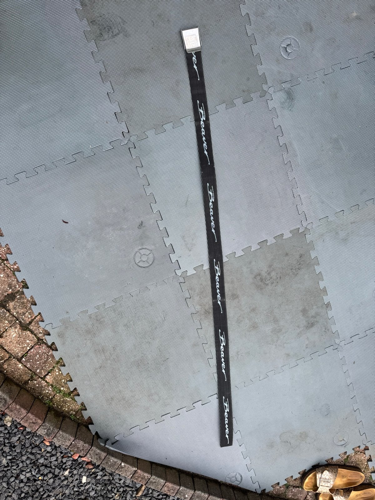 Beaver Loodgordel met sluiting, ca. 145 cm, Watersport en Boten, Duiken, Ophalen, Zo goed als nieuw, Lood of Loodgordel
