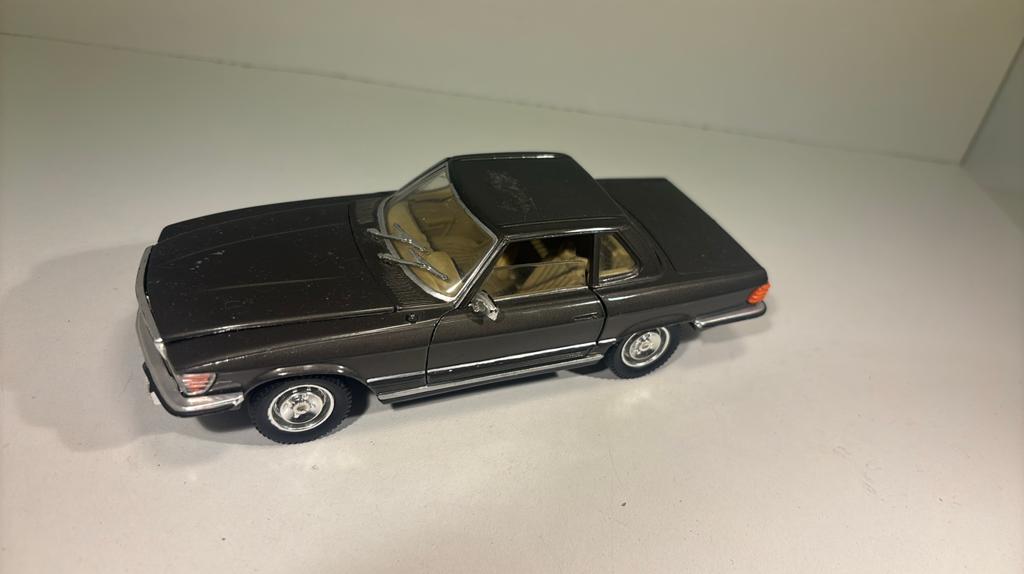 Mercedes benz 450sl polistil 1.24, Overige merken, Ophalen of Verzenden, A, A