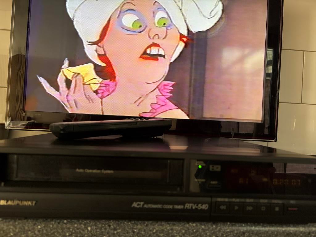 Blaupunkt Vhs Videorecorder RTV-540 - incl AB en Scart, Ophalen of Verzenden