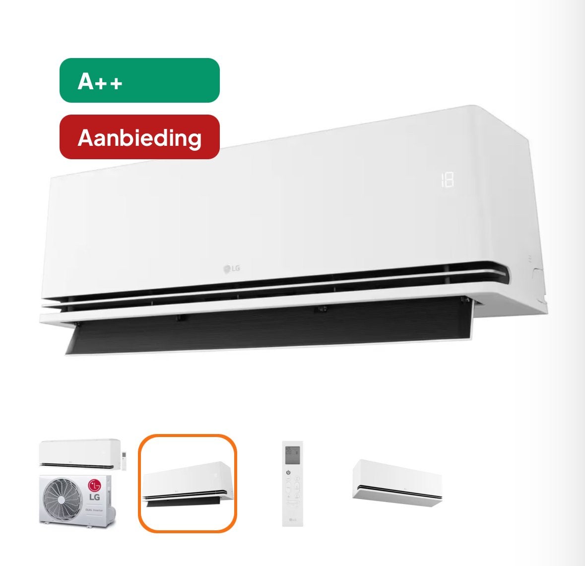 airco, Ophalen, Minder dan 60 m³, Timer, Nieuw