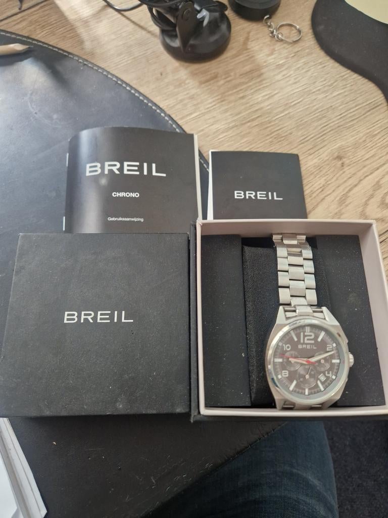 Breil horloge in goede staat, Overige merken, Staal, Gebruikt, Staal