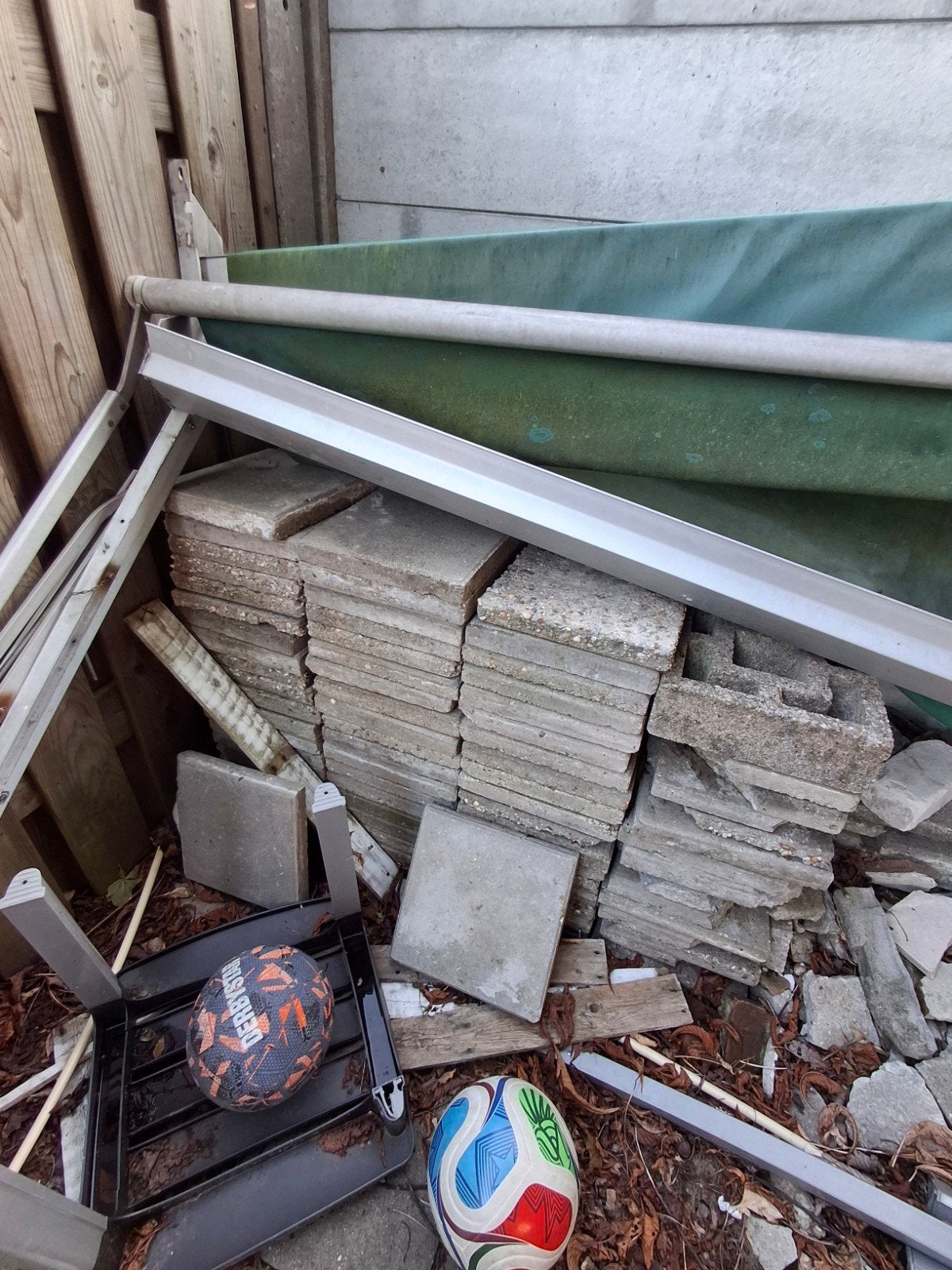 schone verschillende stoeptegels 30x30cm, Tuin en Terras, Tegels en Klinkers, Ophalen, Gebruikt, Overige typen, 5 tot 10 m²