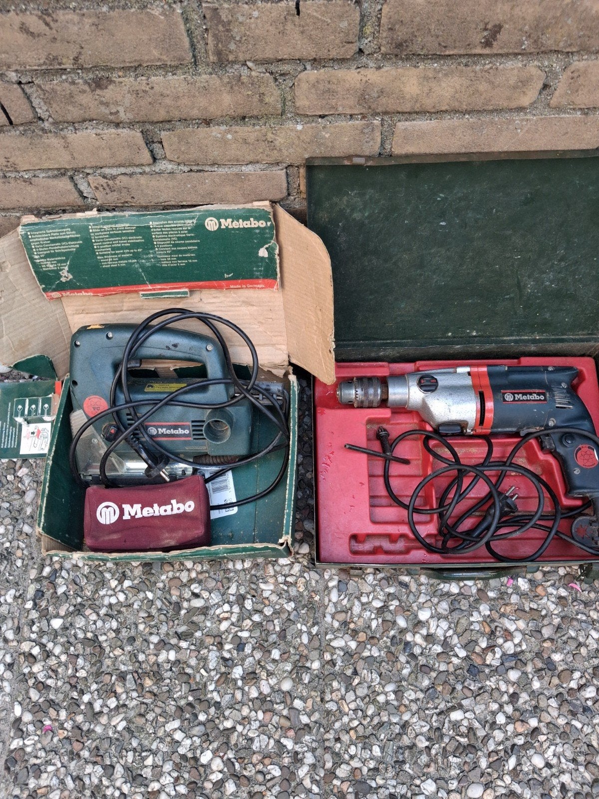 klopboormachine merk metabo 850 watt en decoupeerzaag 500 wa, Ophalen of Verzenden, Gebruikt, Overige typen