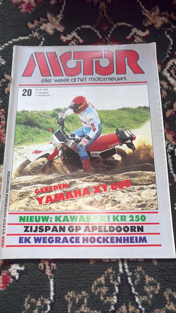 Motor Magazine - 18 mei 1984 - Yamaha XT 600, Ophalen of Verzenden, Gelezen, Overige typen