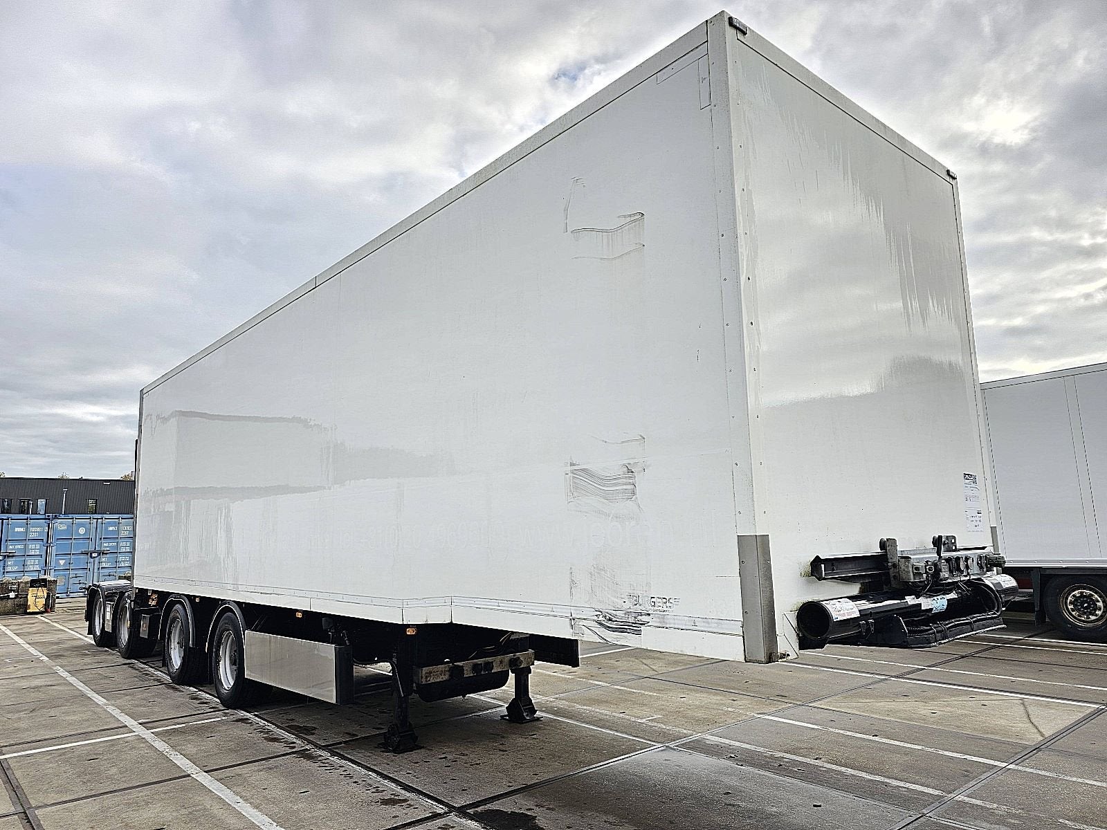 D-TEC CTD-35-02B complete lzv combi, Auto's, Vrachtwagens, Overige kleuren, Origineel Nederlands, Bedrijf, Aanhangers en Opleggers