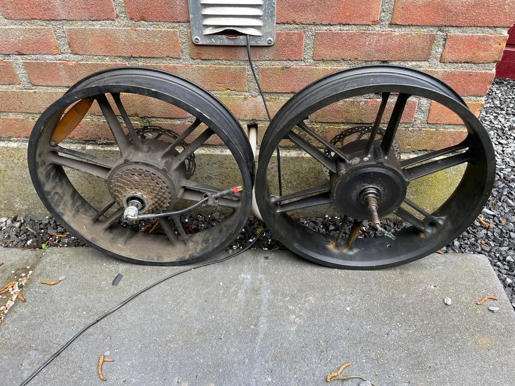 Fatbike achterwiel onderdelen, Ophalen of Verzenden, Zo goed als nieuw, Fatbike, Motor
