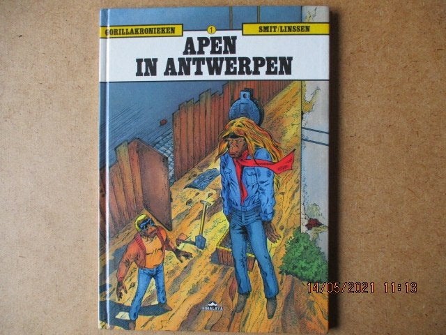 adv2202 gorillakronieken 1 hc, Eén stripboek, Ophalen, Gelezen