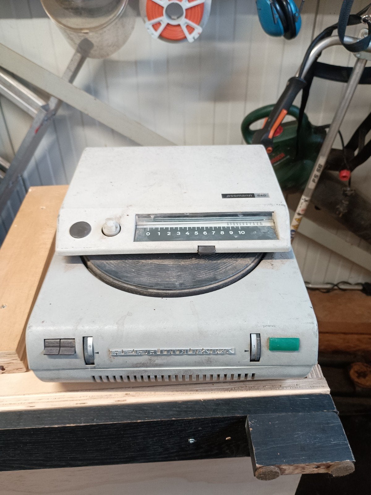 Assmann 640 Magneetschijf-diktafoon - Schuurvondst, Ophalen of Verzenden