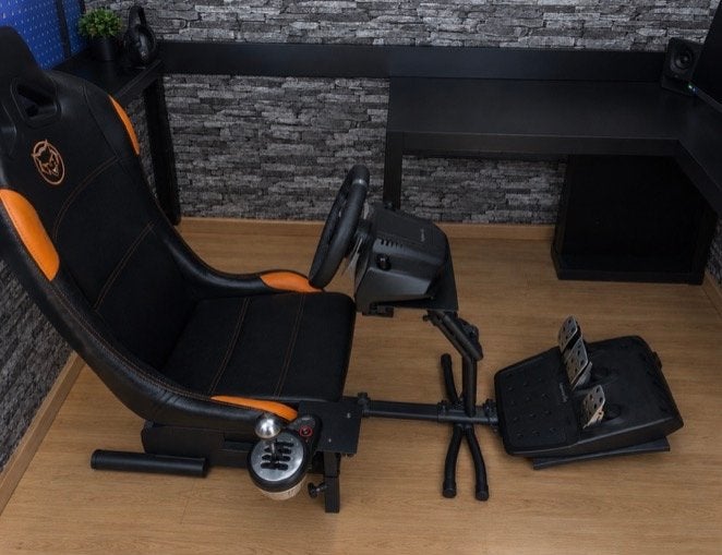 Complete Simrace Set: Logitech G920 + TH8A + Racestoel qware, Ophalen, Racestuur, Force feedback, Zo goed als nieuw