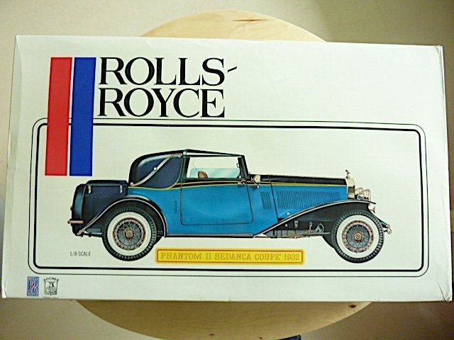 POCHER 1:8 ROLLS ROYCE PHANTOM II SEDANCA, K-72, Ophalen of Verzenden, Zo goed als nieuw, 1:5 t/m 1:8, Auto