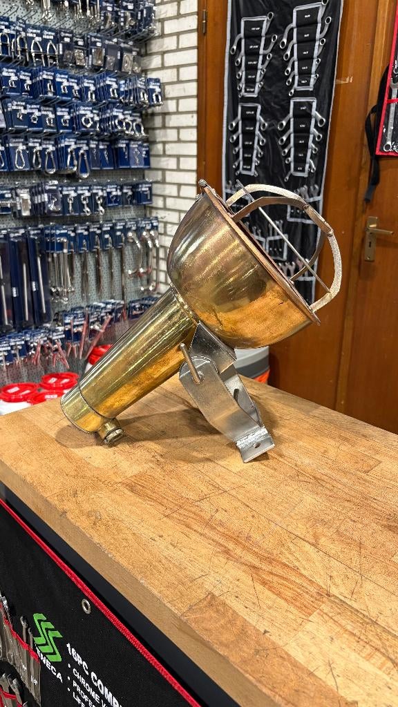 Schijnwerper vintage, Ophalen of Verzenden, Zo goed als nieuw, Industrieel, Minder dan 50 cm