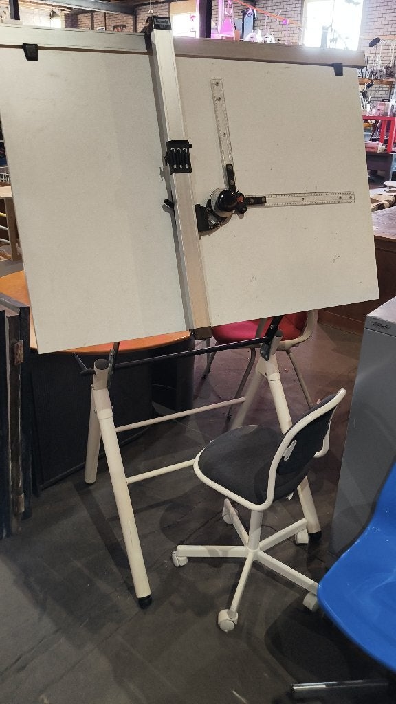 Tecnostyl 628 tekentafel / tekenmachine, Ophalen, Gebruikt, Minder dan 130 cm