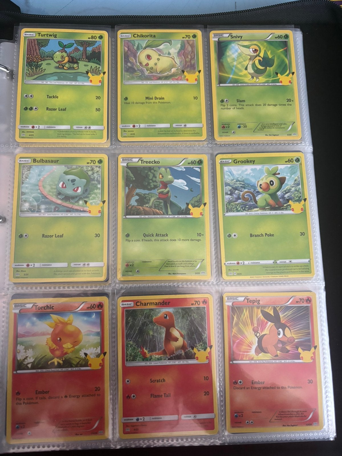 Pokemon 25th anniversary Macdonalds kaarten, Ophalen of Verzenden, Zo goed als nieuw, Meerdere kaarten