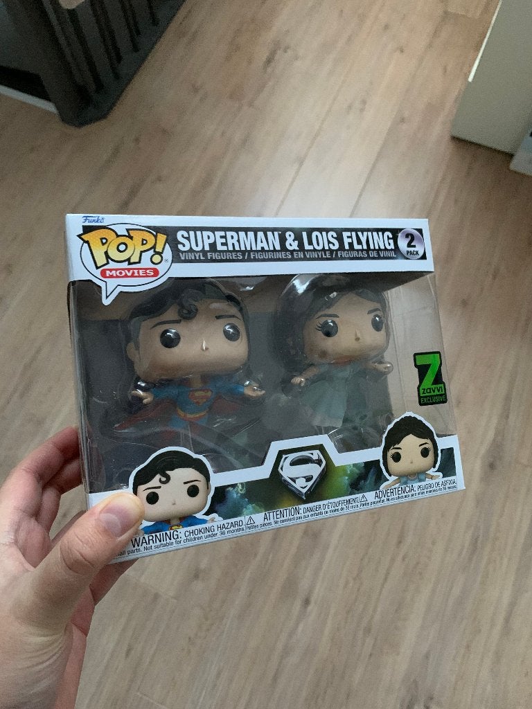 Funko Pop Superman & Lois Lane Zavvi Exclusive (Nieuw), Ophalen of Verzenden, Nieuw