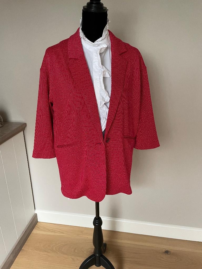 Colbert rood maat M Benetton NIEUW, Benetton, Nieuw, Jasje, Rood