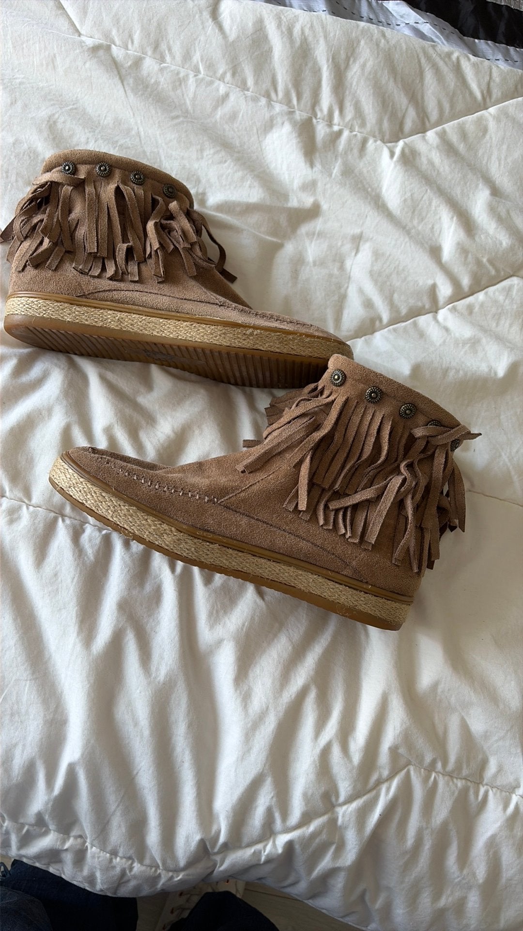 Ibiza laarsjes maat 39, Beige, Lage of Enkellaarzen, Ophalen of Verzenden, Gedragen