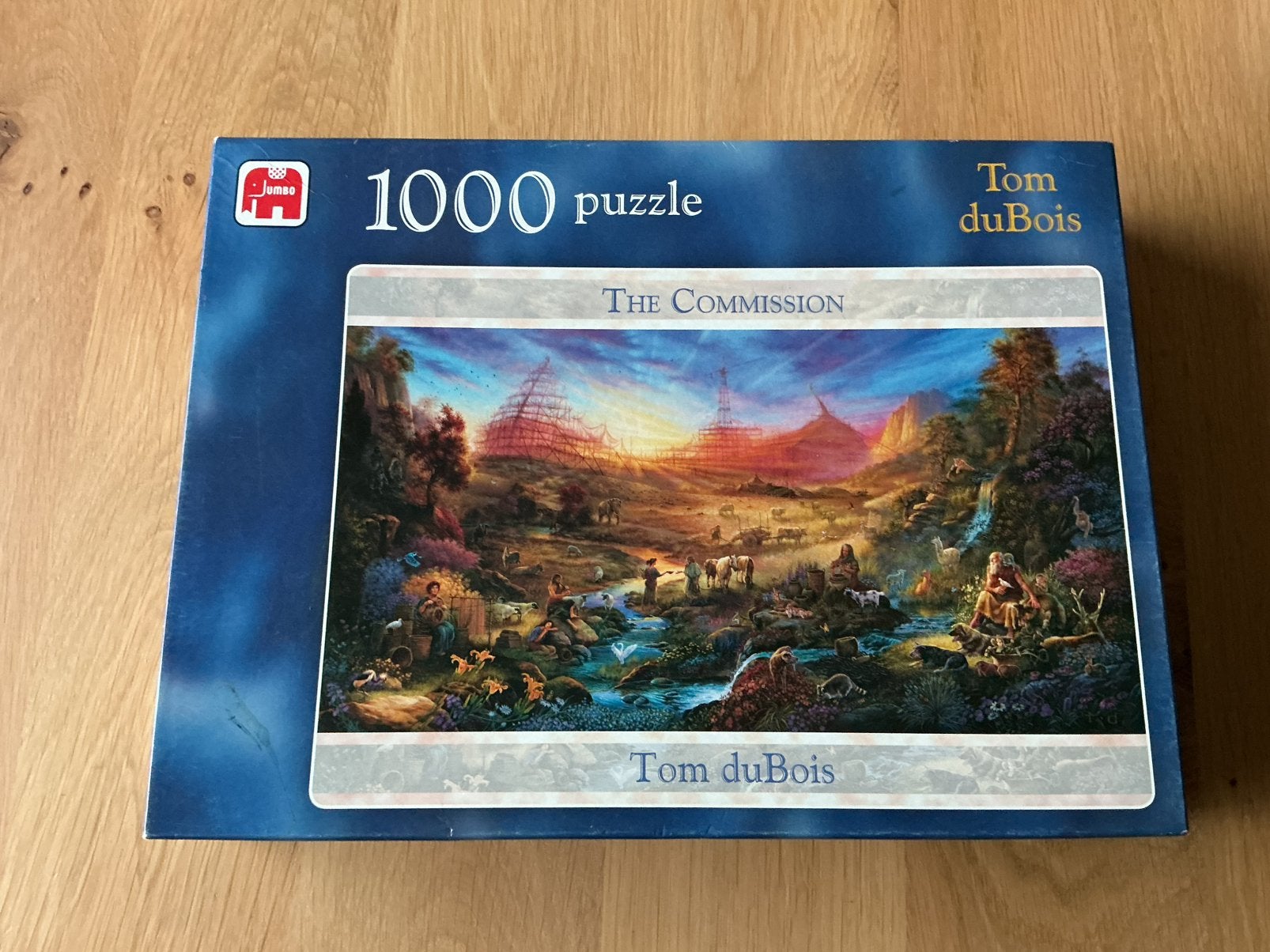 legpuzzel van 1000 stukjes van het merk Jumbo, Hobby en Vrije tijd, Denksport en Puzzels, Ophalen of Verzenden, 500 t/m 1500 stukjes