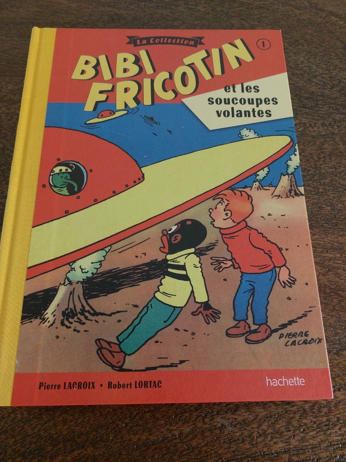 Bibi Fricotin en de vliegende schotels - frans stripboek, Boeken, Ophalen of Verzenden