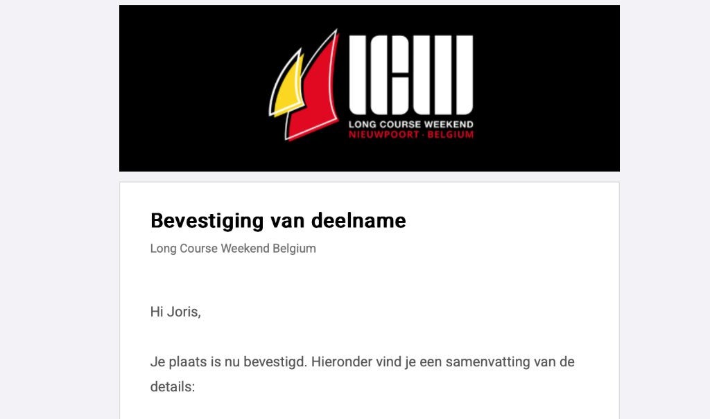 Long Course Weekend  Nieuwpoort - Fietsen & Zwemmen LOS, Eén persoon, Meerdaags