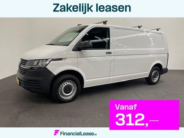 Volkswagen Transporter 2.0 TDI L2H1 110PK Airco Cruise Contr, Stof, Gebruikt, Zwart, 4 cilinders