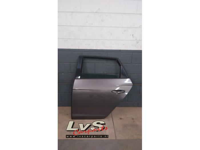 Portier 4Deurs links-achter van een Seat Leon (LS7K), Gebruikt, -, Deur, -