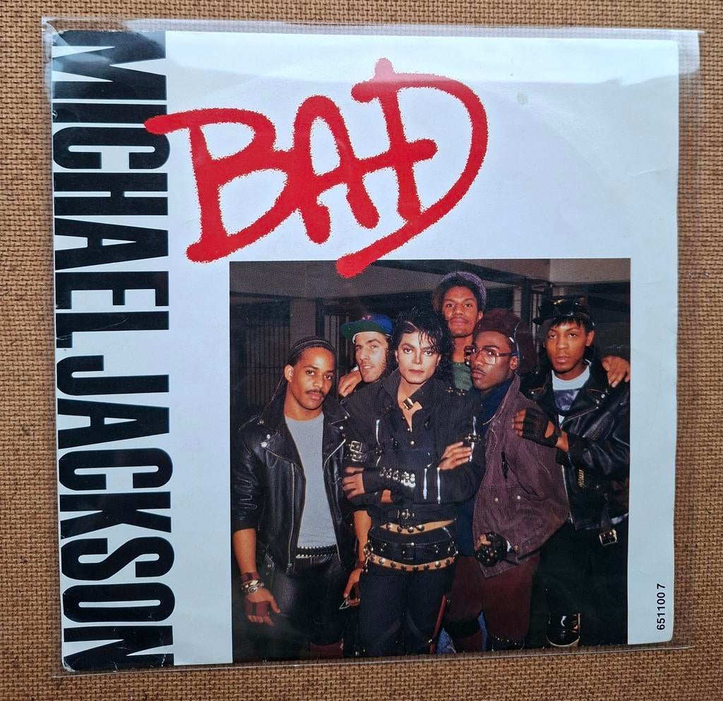 Jackson, Michael  - Bad - Single is TOP, Gebruikt, Verzenden, 7 inch, Single