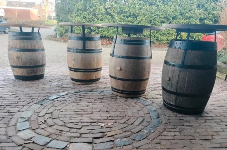 Robuuste sfeervolle statafels te huur, Ophalen of Verzenden, Zo goed als nieuw, Overige