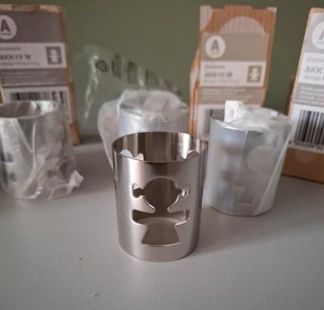 Servetringen van Alessi Girotondo - 6 stuks, Overige materialen, Overige typen, Nieuw, Ophalen of Verzenden